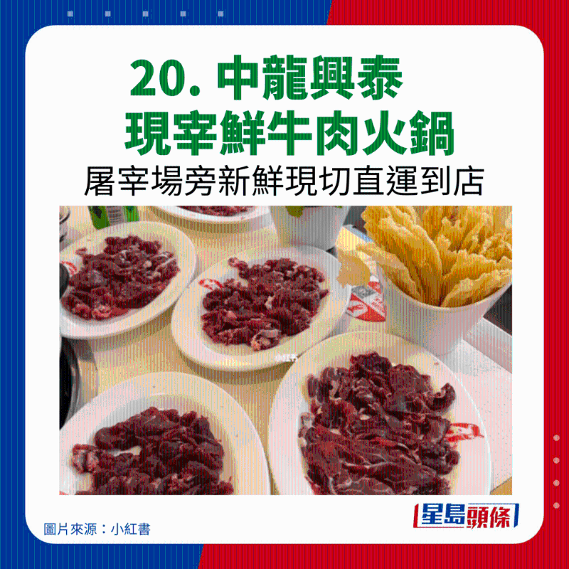 20. 中龍興泰現宰鮮牛肉火鍋