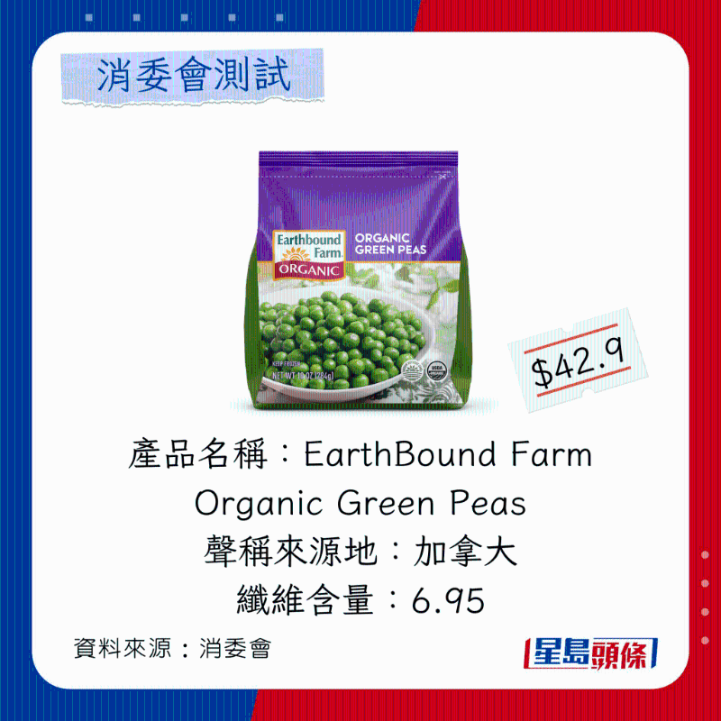 EarthBound Farm Organic Green Peas