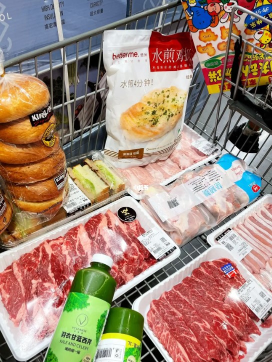 Costco開市客發售產品種類繁多，各款急凍食品、面包及凍肉等當然也可找到。 （圖片來源：小紅書）