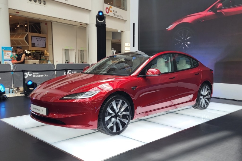 電動車Tesla Model 3