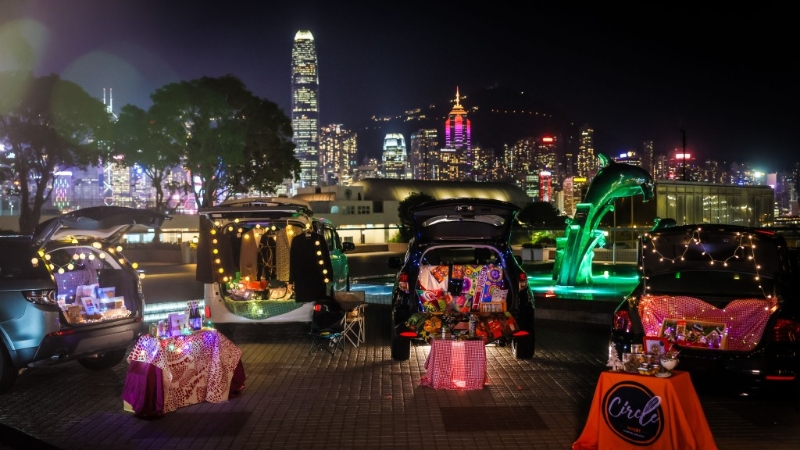 中港城圣誕車尾箱環保市集