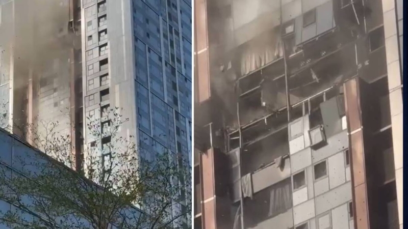 深圳灣萬象城住宅煤氣爆炸